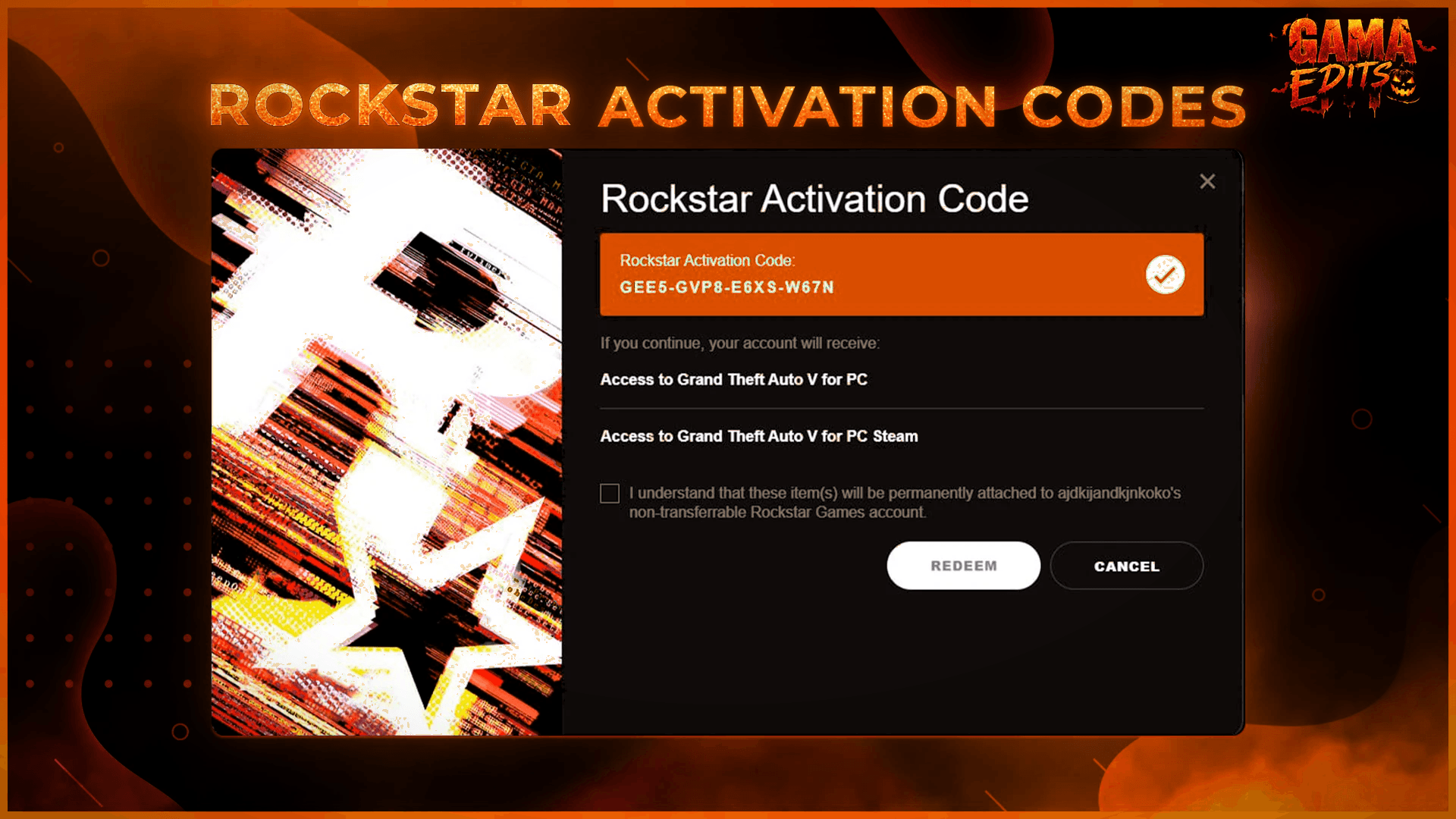 Rockstar Activation Codes