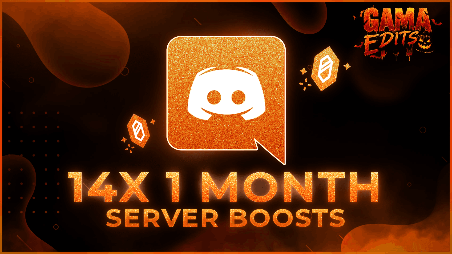 14x 1 Month Server Boosts — imagem 1